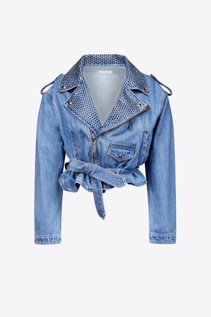 HGCNMT Plus Raw Trim Cut Out Drop Shoulder Denim Jacket (Size : 0XL) : Buy  Online at Best Price in KSA - Souq is now Amazon.sa: Fashion